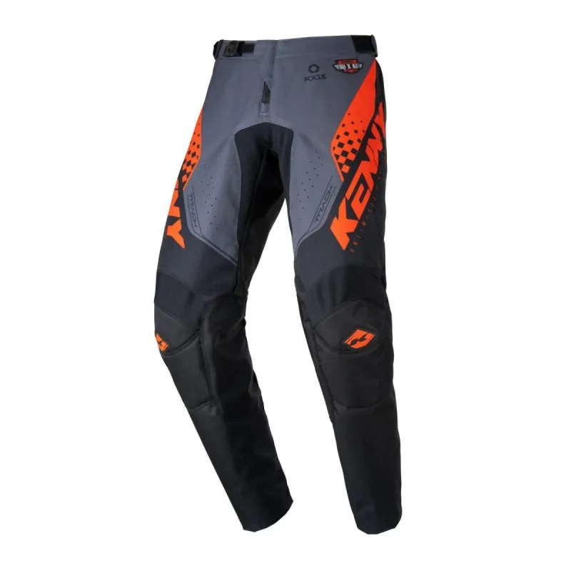 Kenny Racing MOTOCROSS/ENDURO Model Track Focus Youth Pants - Black/Orange