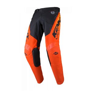 Kenny Racing MOTOCROSS/ENDURO Model Track Focus Youth NEON GREY/ORANGE Pants - Black/Orange