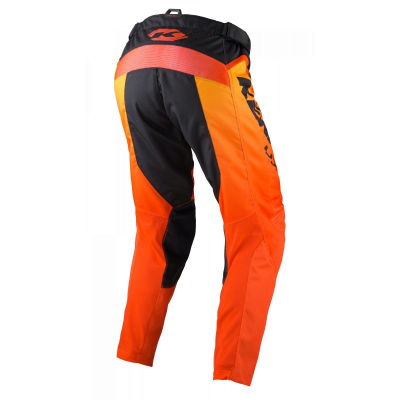 Kenny Racing MOTOCROSS/ENDURO Model Track Focus Youth NEON GREY/ORANGE Pants - Black/Orange