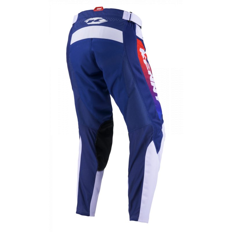 Kenny Racing MOTOCROSS/ENDURO Model Track Focus Patriot Pants - Blue/Red/White