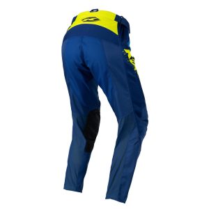 Kenny Racing MOTOCROSS/ENDURO Model Track Focus Youth NAVY/NEON Yellow Pants - Blue/Grey/Yellow