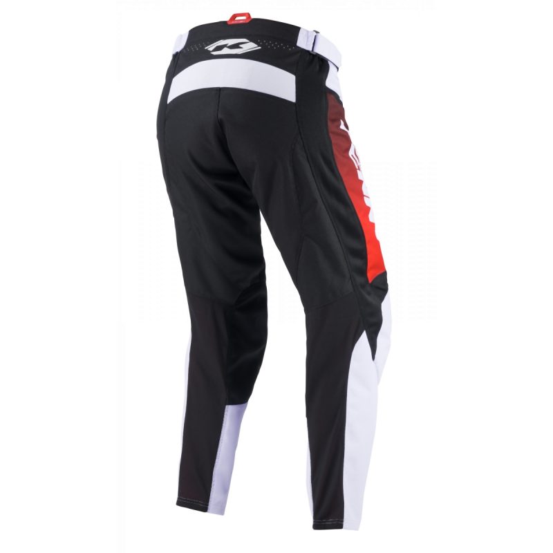 Kenny Racing MOTOCROSS/ENDURO Model Track Focus Pants - Black/White/Red