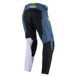 Kenny Racing MOTOCROSS/ENDURO Model Track ZOOM Petrol Pants - Blue/Black/Yellow/White