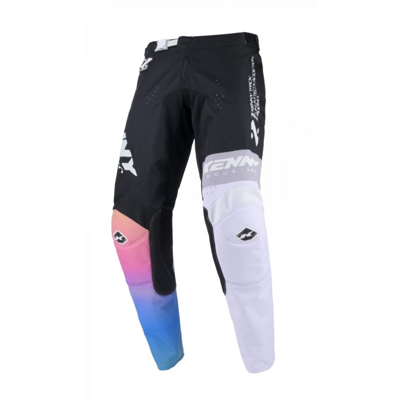 Kenny Racing MOTOCROSS/ENDURO Model Track ZOOM Pants - Black/White/Blue