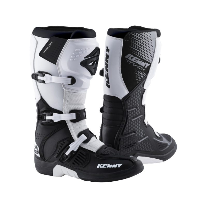 Kenny Racing MOTOCROSS/ENDURO Boots Model Track - Black/White
