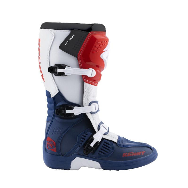 Kenny Racing MOTOCROSS/ENDURO Boots Model Track Patriot - Blue/White/Red