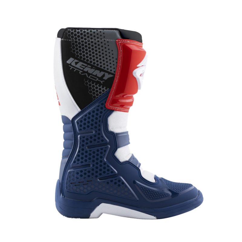 Kenny Racing MOTOCROSS/ENDURO Boots Model Track Patriot - Blue/White/Red
