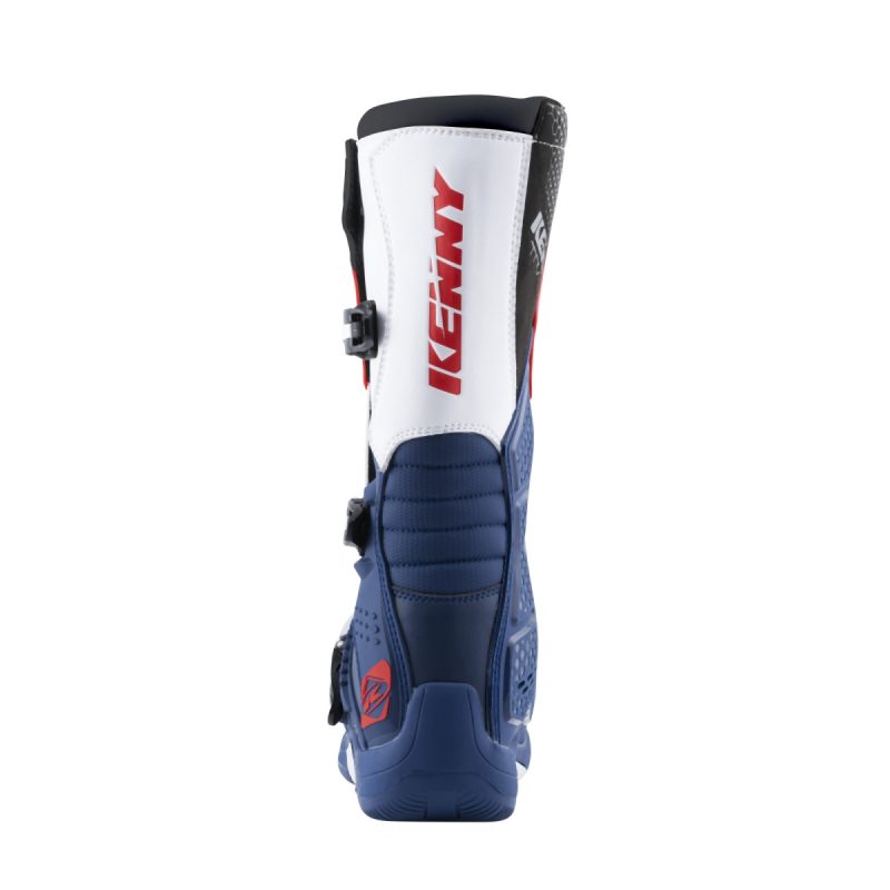 Kenny Racing MOTOCROSS/ENDURO Boots Model Track Patriot - Blue/White/Red