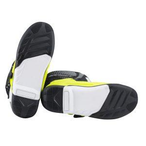 Kenny Racing MOTOCROSS/ENDURO Boots Model Track - White/Black/Fluo Yellow