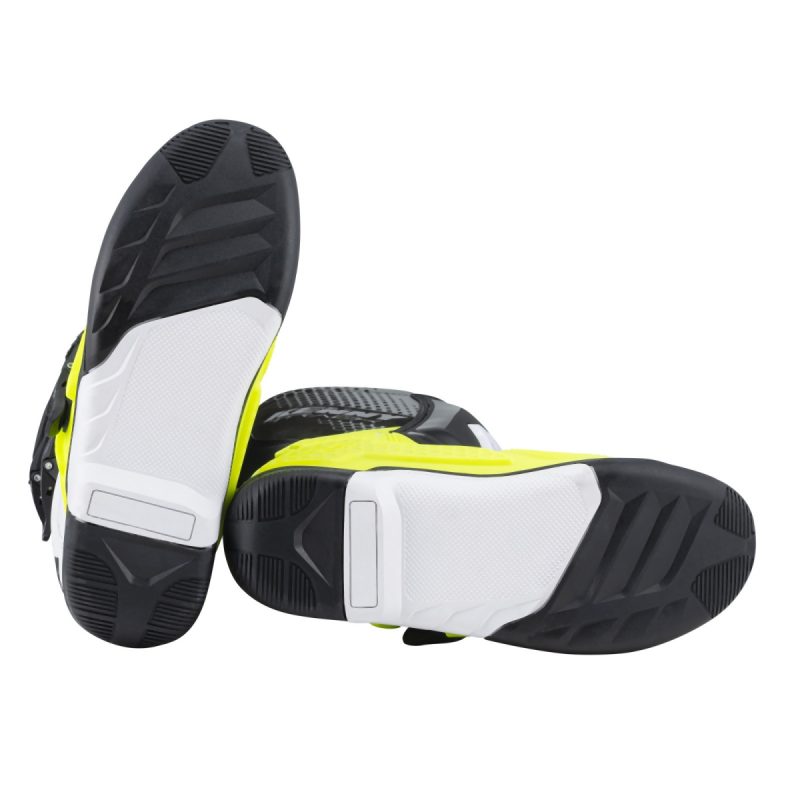 Kenny Racing MOTOCROSS/ENDURO Boots Model Track - White/Black/Fluo Yellow