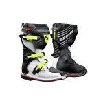 Kenny Racing Track Youth WHITE/BLACK/NEON Yellow Boots 2 Kenny Racing MOTOCROSS/ENDURO Boots Model Track Youth - Black/White/Fluo Yellow