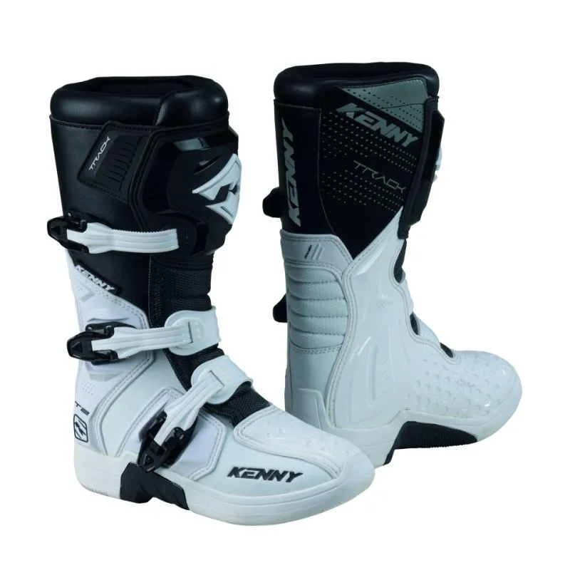 Kenny Racing MOTOCROSS/ENDURO Boots Track T2 White Youth
