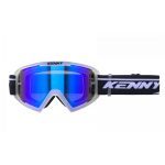 Kenny Racing Track+ Clear Crystal - BLUE Goggles 2 Kenny Racing Model Track+ Clear Crystal - BLUE Goggles - Clear/Black/White