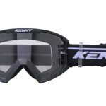 Kenny Racing Track Black - Clear Goggles 1 Kenny Racing Model Track Black - Clear Goggles - Black/White