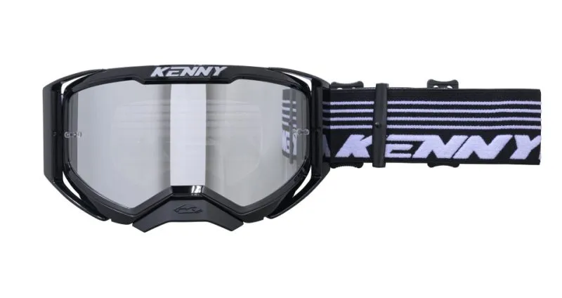 Kenny Racing Model Performance Level 1 Black - Clear Goggles - Black/White