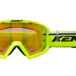 Kenny Racing Track+ Youth NEON Yellow - RED Goggles 2 Kenny Racing Model Track+ Youth NEON Yellow - RED Goggles - Fluo Yellow/Black