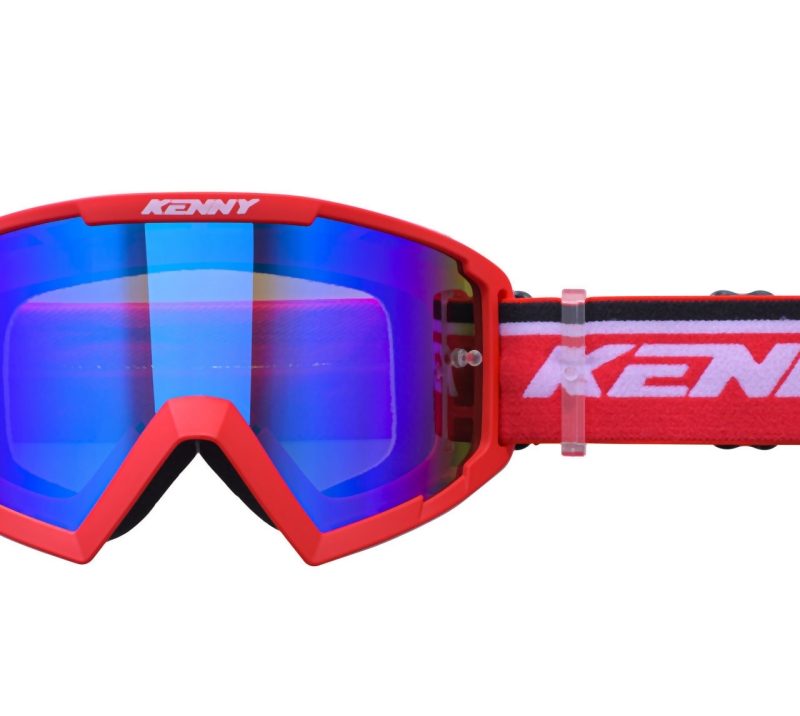 Kenny Racing Model Track+ Youth RED - BLUE Goggles - Red/White
