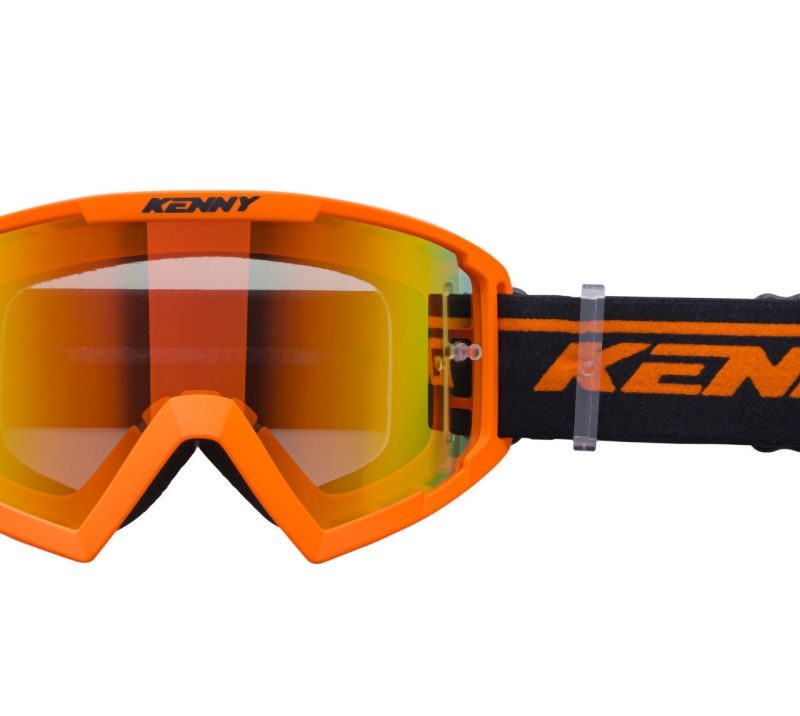 Kenny Racing Model Track+ Youth Orange - RED Goggles - Orange/Black