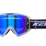 Kenny Racing Track+ Youth Clear Crystal - BLUE Goggles 1 Kenny Racing Model Track+ Youth Clear Crystal - BLUE Goggles - Clear/Black