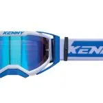 Kenny Racing Performance EVO 2 BLUE- Mirror Goggles 2 Kenny Racing Performance EVO 2 BLUE- Mirror Goggles - Blue/White