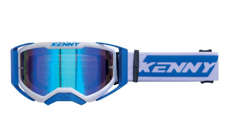 Kenny Racing Performance EVO 2 BLUE- Mirror Goggles - Blue/White