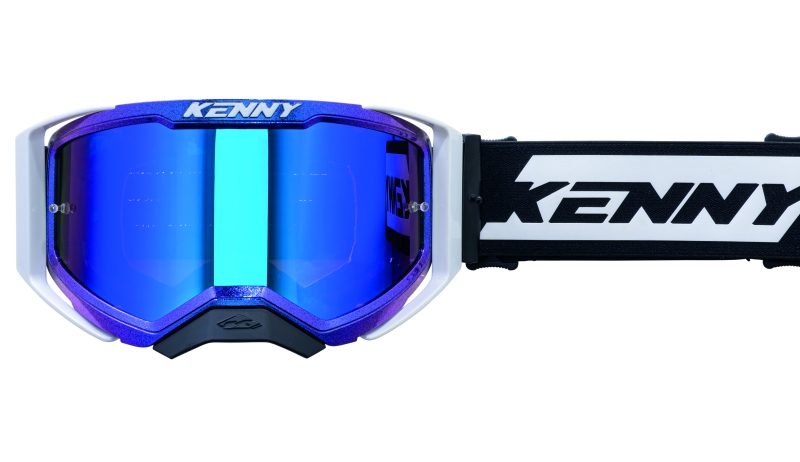 Kenny Racing Performance EVO 2 Chameleon BLUE Pearl Goggles - Kameleon/White/Black