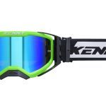 Kenny Racing Performance EVO 2 NEON Green Mirror Goggles 1 Kenny Racing Performance EVO 2 NEON Green Mirror Goggles - Fluo Zieolny/White/Black