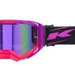 Kenny Racing Performance EVO 2 Purple MIRROR-MIRROR Goggles 2 Kenny Racing Performance EVO 2 Purple MIRROR-MIRROR Goggles - Purple/Black