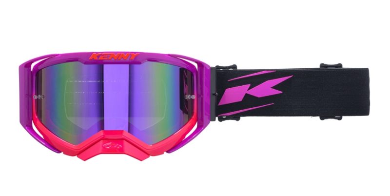 Kenny Racing Performance EVO 2 Purple MIRROR-MIRROR Goggles - Purple/Black