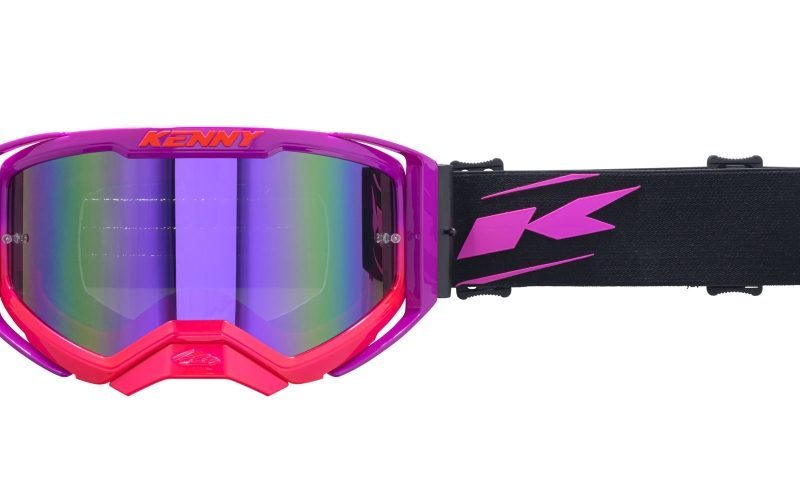 Kenny Racing Performance EVO 2 Purple MIRROR-MIRROR Goggles - Purple/Black