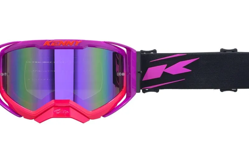 Kenny Racing Performance EVO 2 Purple MIRROR-MIRROR Goggles - Purple/Black
