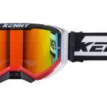 Kenny Racing Performance EVO 2 RED WHITE-CLEAR Goggles - Red/White/Black