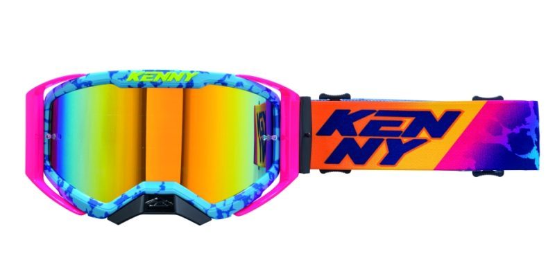 Kenny Racing Performance EVO 2 SOCAL- Mirror Goggles - Pink/Blue/Orange