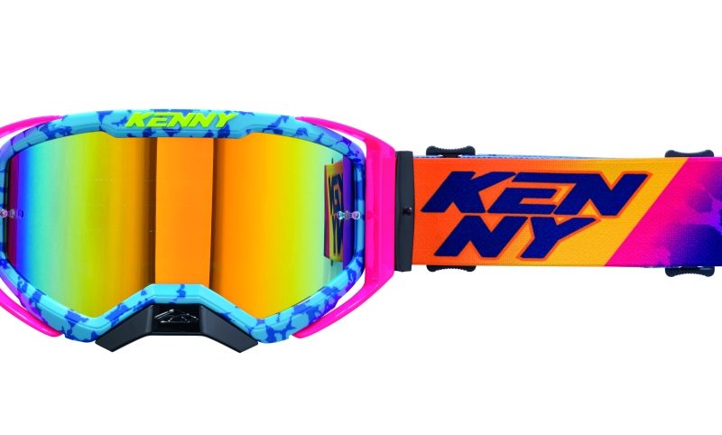 Kenny Racing Performance EVO 2 SOCAL- Mirror Goggles - Pink/Blue/Orange