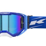 Kenny Racing Performance EVO 2 White BLUE MIRROR-MIRROR Goggles 1 Kenny Racing Performance EVO 2 White BLUE MIRROR-MIRROR Goggles - White/Blue