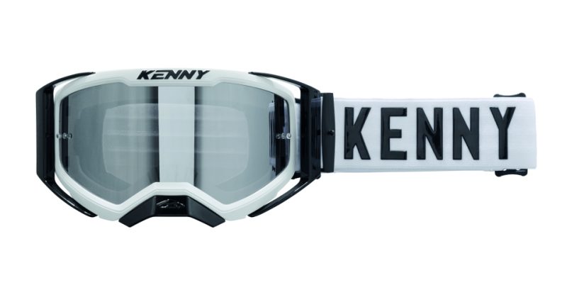 Kenny Racing Performance EVO 2 WHITE-CLEAR Goggles - White/Black
