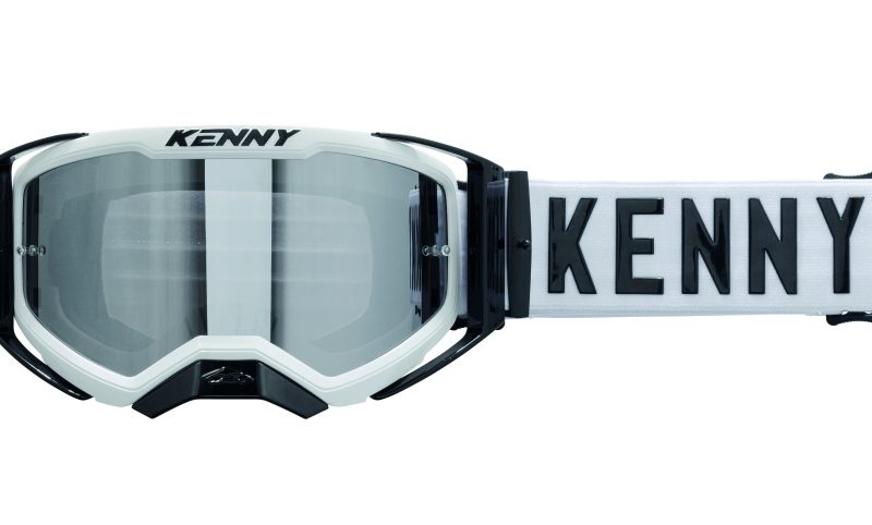 Kenny Racing Performance EVO 2 WHITE-CLEAR Goggles - White/Black