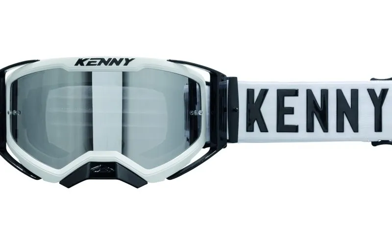 Kenny Racing Performance EVO 2 WHITE-CLEAR Goggles - White/Black
