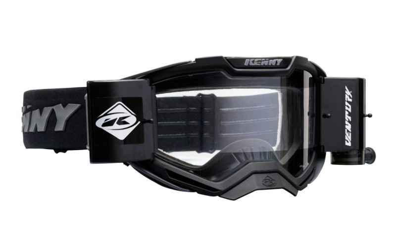 Kenny Racing ROLL-OFF Model Ventury Goggles - Black