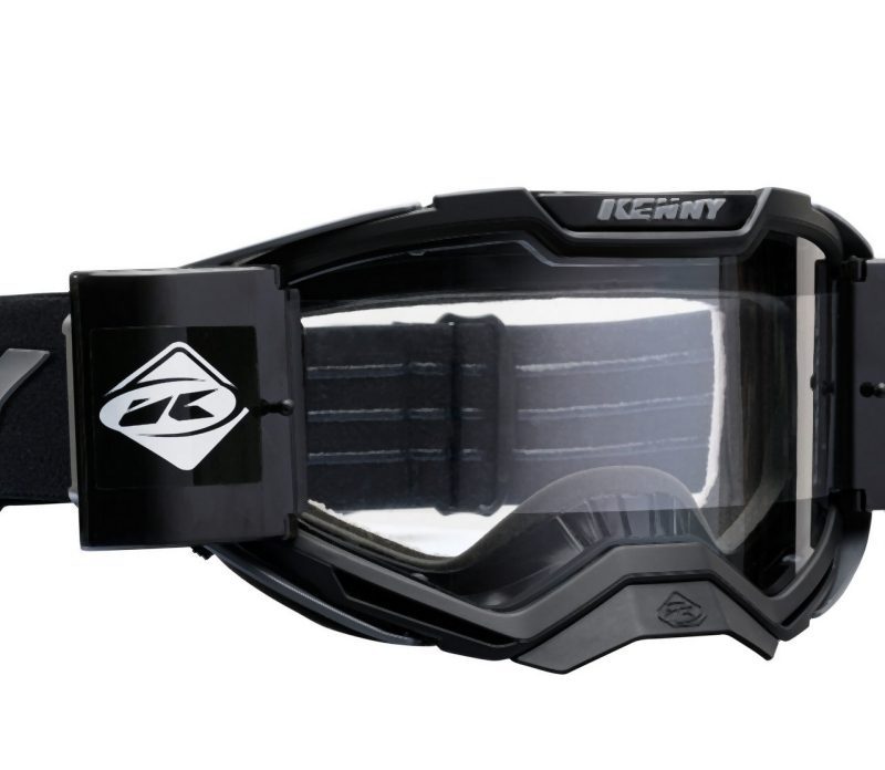 Kenny Racing ROLL-OFF Model Ventury Goggles - Black