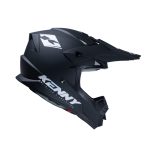 Kenny Racing Track Solid MATT Black Holographic Helmet 2 Kenny Racing MOTOCROSS/ENDURO Model Track Solid MATT Black Holographic Helmet - Black/Grey