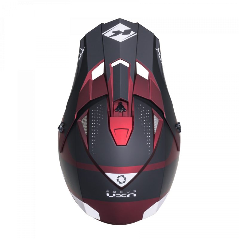 Kenny Racing MOTOCROSS/ENDURO Model Track Graphic Candy RED MATT Helmet - Black/Red/White
