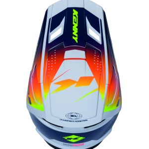Kenny Racing MOTOCROSS/ENDURO Performance ERT Graphic NAVY Orange Racing SPE Helmet - Blue/Orange