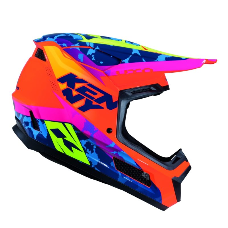 Kenny Racing MOTOCROSS/ENDURO Performance ERT Graphic + Socal Helmet - Orange/Blue