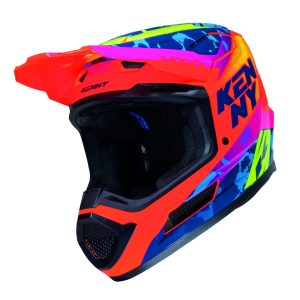 Kenny Racing MOTOCROSS/ENDURO Performance ERT Graphic + Socal Helmet - Orange/Blue