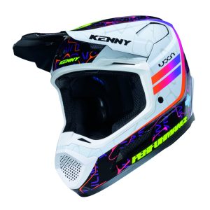 Kenny Racing MOTOCROSS/ENDURO Performance ERT Graphic + WAVE Helmet - Black/White