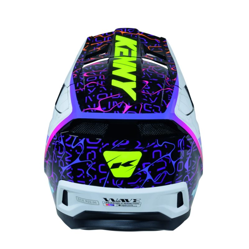 Kenny Racing MOTOCROSS/ENDURO Performance ERT Graphic + WAVE Helmet - Black/White