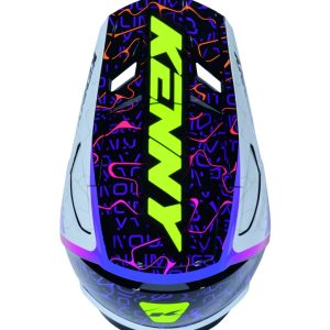 Kenny Racing MOTOCROSS/ENDURO Performance ERT Graphic + WAVE Helmet - Black/White