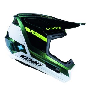 Kenny Racing MOTOCROSS/ENDURO Performance ERT Graphic Green Diamond Racing SPE Helmet - Zieolny/Black/White