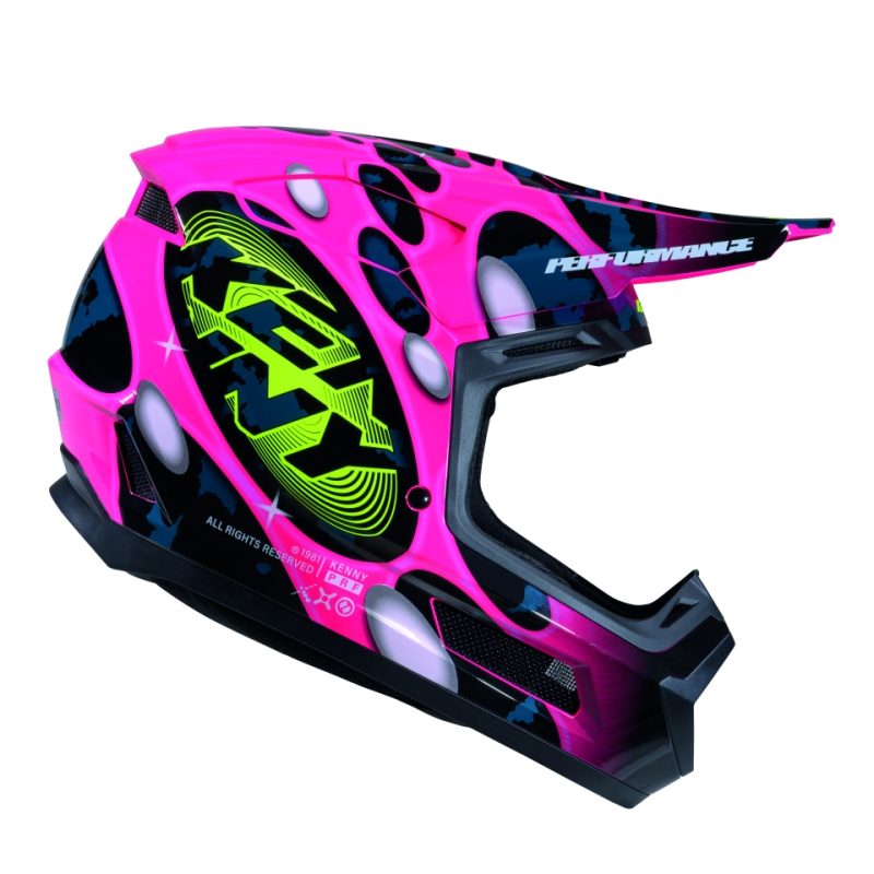 Kenny Racing MOTOCROSS/ENDURO Performance ERT Graphic + Socal Helmet - Orange/Blue